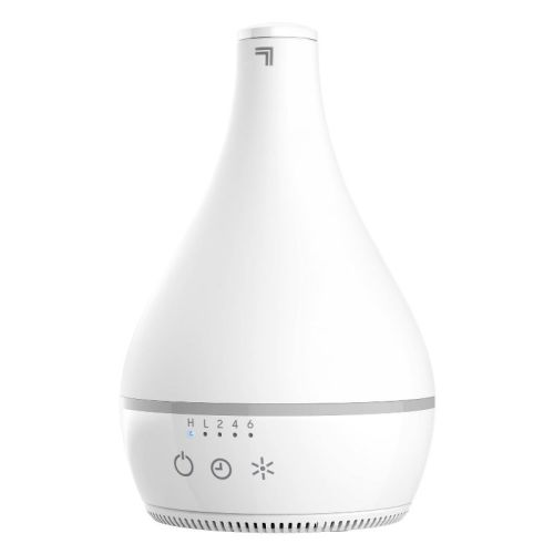 Sharper Image Aroma 2 Ultrasonic Humidifier with Aromatherapy: Cool Mist, 14-Hour Run, No Filter, 100-300 sq. ft. Coverage