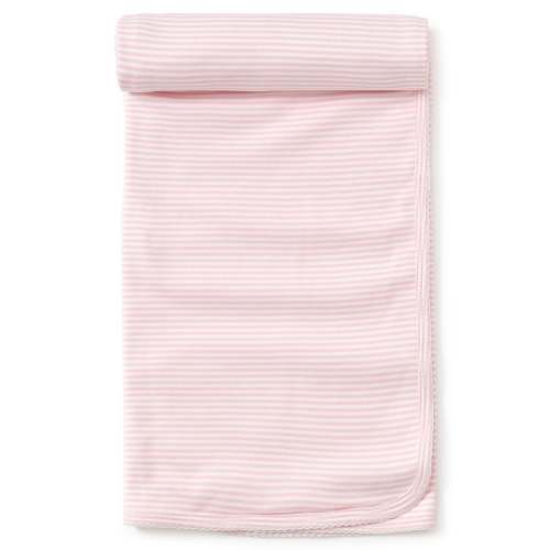 Pink Simple Stripes Blanket