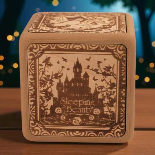 Sleeping Beauty Tap-to-Play Story Music Box – Best Baby Shower, Birthday and Christmas Gift for Baby and Toddler Girls and Boys