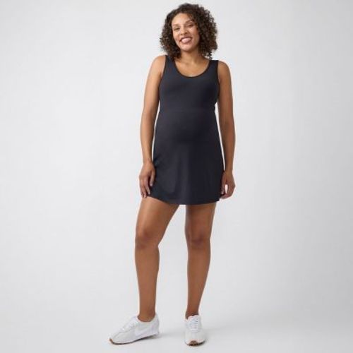 Ingrid & Isabel Everyday Maternity Active Dress - Black XL