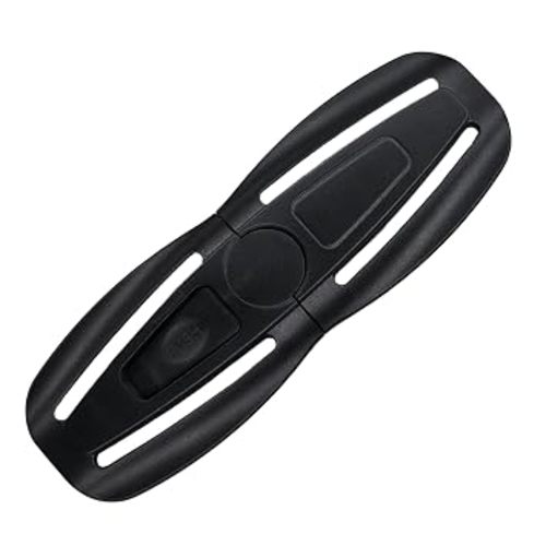 Black Universal Child Seat Chest Harness Clip and Baby Seat Chest Harness Clip Buckle Universal Replacement for Kids Trend Adjustable Guard