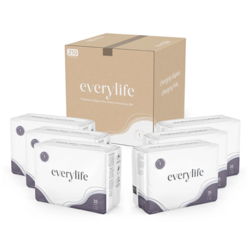 Everylife Non-Toxic Size 1 Diaper