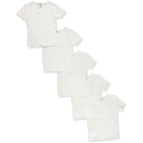 Carter's Baby Unisex 5-Pack Snap Shirts