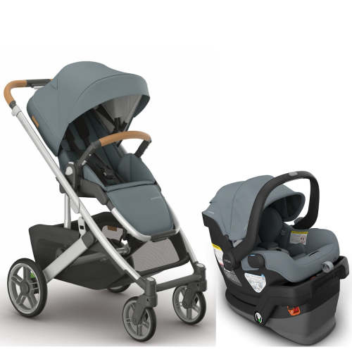 Cruz V3 Stroller + Mesa V3 Travel System OAT MELANGE color