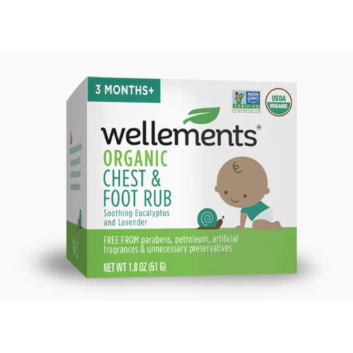 Organic Baby & Infant Chest & Foot Rub | Wellements