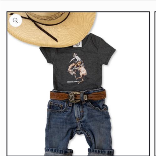 Cowkid Classic Bronc Onesie – Cowkid Clothing Company