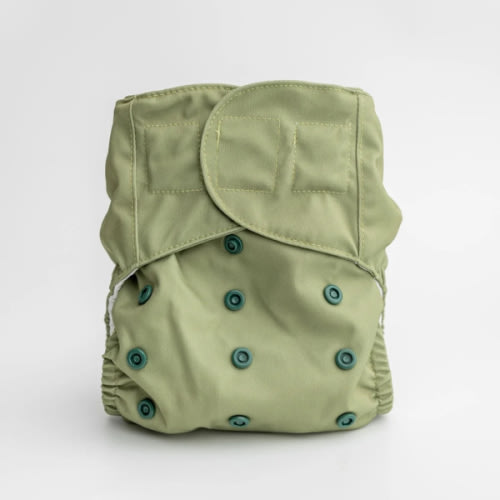 Luxe Pocket Cloth Diaper with Dual Inner Gussets and Athletic Wicking Jersey