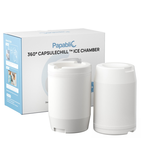 Papablic 360° CapsuleChill™ Ice Chamber (2 Packs)