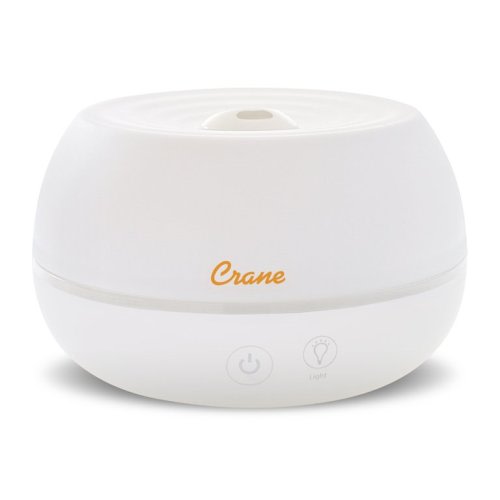 Crane USA Personal Cool Mist Humidifier and Aroma Diffuser, EE-5951AD, White