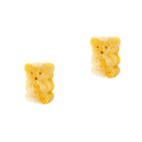 Set of 2 Baby Bath Lathering Sponge Comfortable Bathing Man