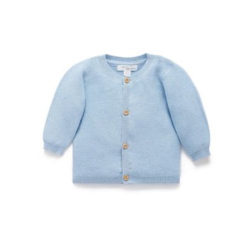 Baby Boys Textured Knit Cardigan