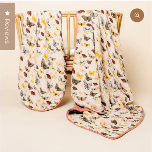 Cloud Muslin™ Quilt - Amelia/Rose