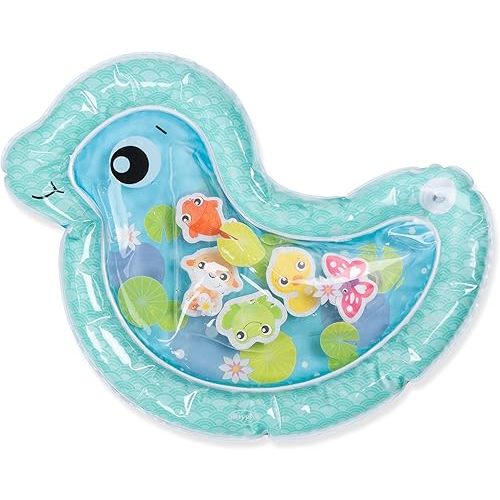 Playgro Sensory Pond Pat and Play Tummy Time Mat - Improve Baby's Sight & Touch Senses with Mess-Free Fun - Ideal Tummy Time Toy for 3+ Months - Engaging Infant Toy for Tummy Time & Floor Play