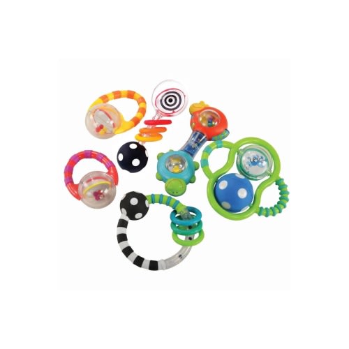 Baby Grasp & Explore Textured Rattle Set