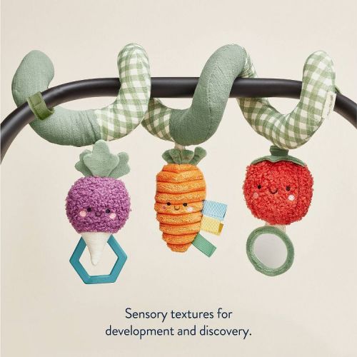 Itzy Ritzy Bitzy Spiral Activity Toy - Veggie