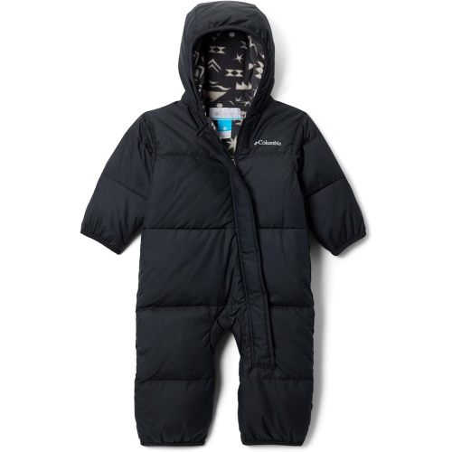Columbia Youth Snuggly Bunny II Bunting, Black/Shark Peaked Tonal, 3/6