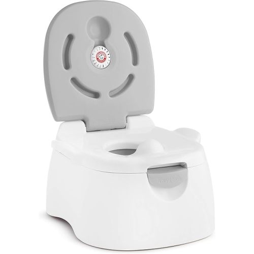 Munchkin® Arm & Hammer Multi-Stage 3-in-1 Potty Seat, (Potty Chair, Trainer Ring and Step Stool), Grey