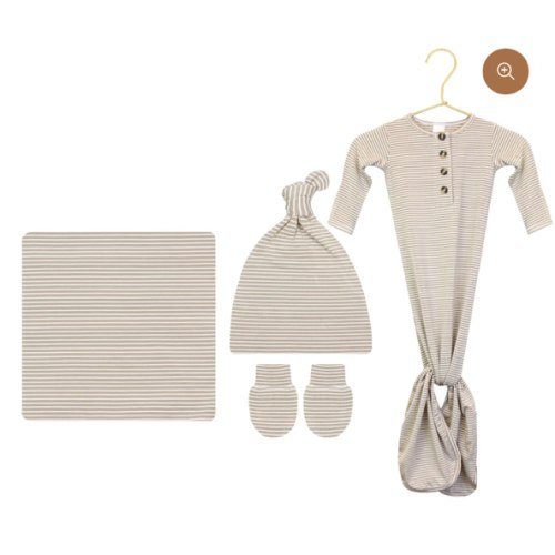 Banks Newborn Hat Bundle (Gown)