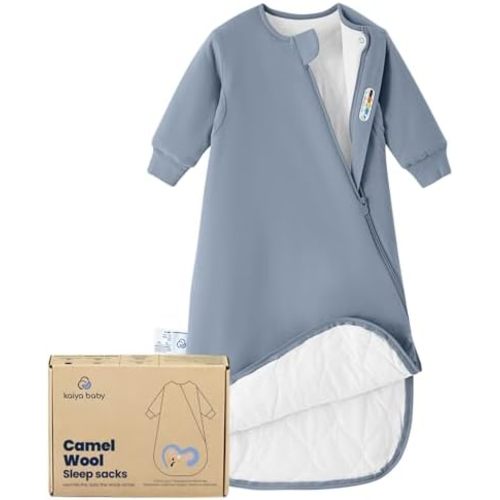 Kaiya Baby 3.5 TOG Sleep Sack - Flint Stone, Size 0-6 Months