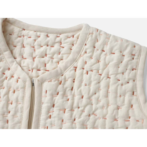 Pebbled Handstitched Organic Snuggle Sack, 0-6 months