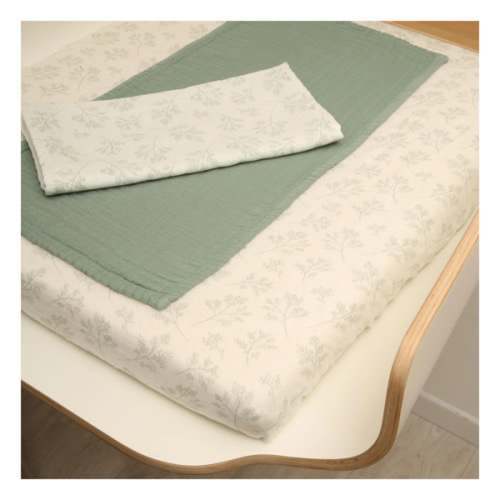 Noga/Pago Changing Mat Cover | Pearl grey