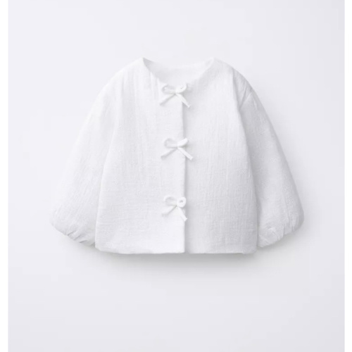 SWISS EMBROIDERED JACKET - ecru-white | ZARA United States