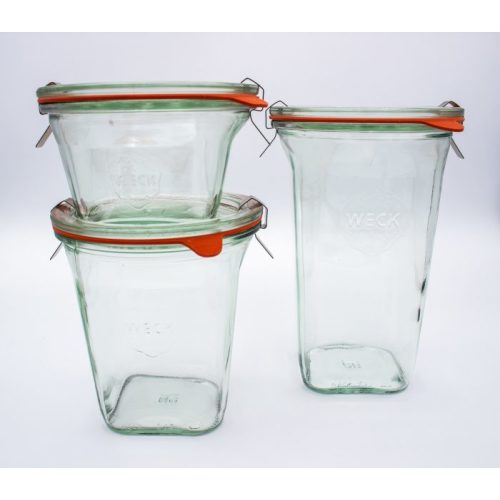 Quadro Jar Combo Pack (1 of each) - Est. Restock 4/1/26 - Weck Jars
