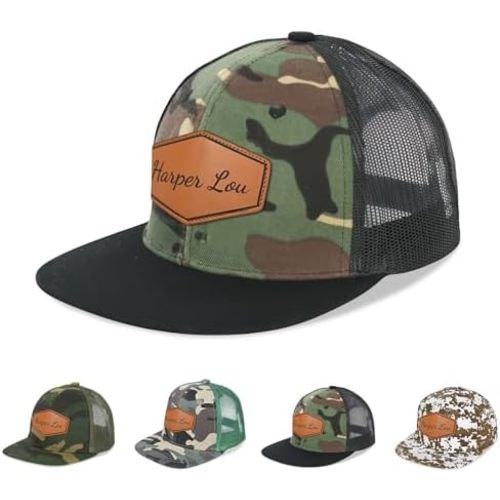 Custom Baseball Caps for Toddler Custom Trucker Hat Sun Hats Adjustable Snapback Cap Gifts for Kids Boys Girls Adults
