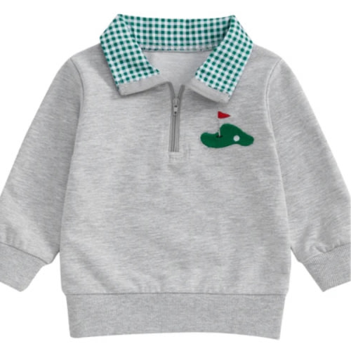 GOLF Collar Sweatshirt - Hazel & Bo