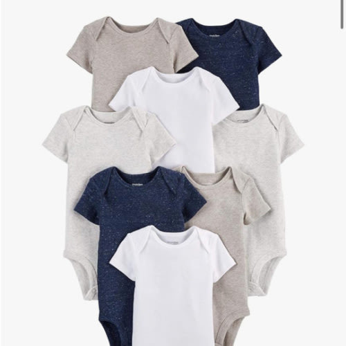 Simple Joys by Carter's Baby 8-Pack Short-Sleeve Bodysuit