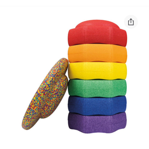 StepPebbles and Balance Board