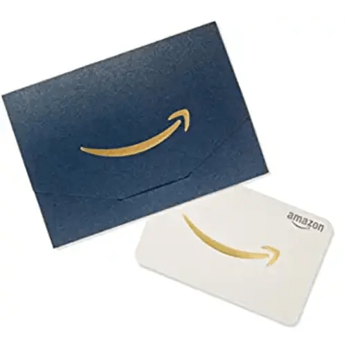 Amazon.com Gift Card in a Mini Envelope - Navy and Gold Mini Envelope