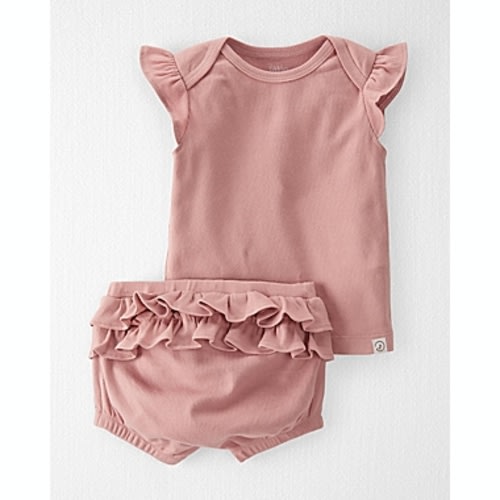 carter's® Newborn 2-Piece Organic Cotton T-Shirt and Diaper Cover Set in Rosecarter's® Newborn 2-Piece Organic Cotton T-Shirt and Diaper Cover Set in Rosecarter's® Newborn 2-Piece Organic Cotton T-Shirt and Diaper Cover Set in Rose