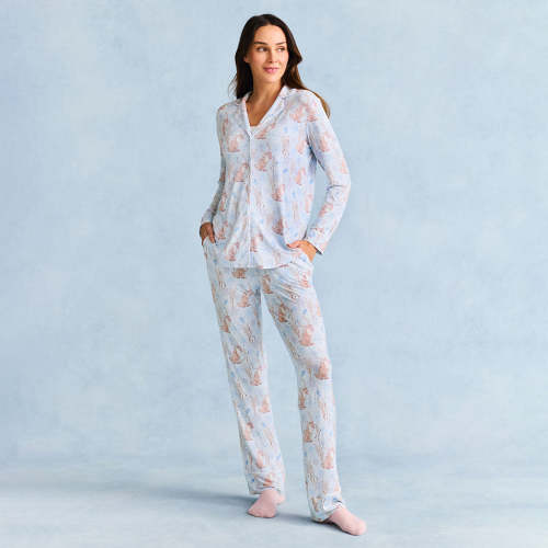 Disney Olaf & Sven Women's Luxe Pajama Pant Set