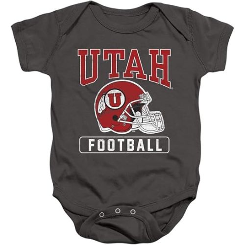 University of Utah Official Basketball Unisex Infant Snap Suit for Baby