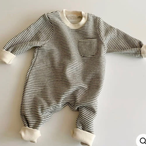 Boho Striped Onesie – The Boho Bebe