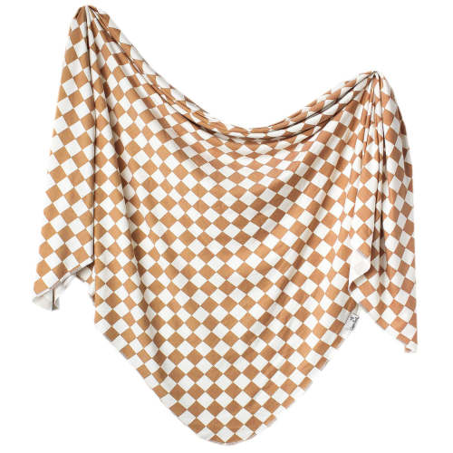 Copper Pearl Knit Swaddle Blanket - Rad