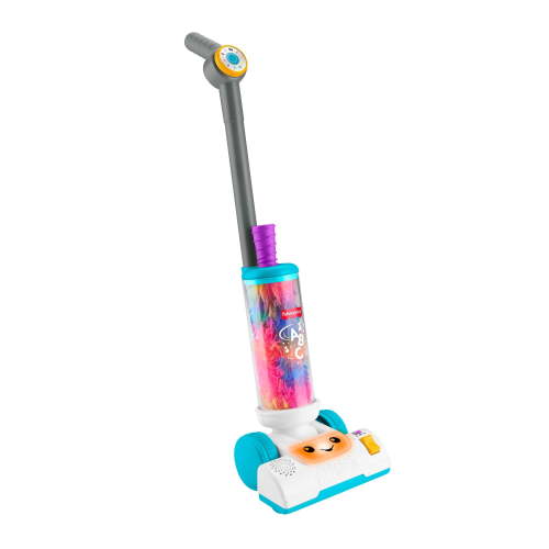 Fisher-Price Laugh & Learn 2-in-1 Vacuum Toy with Lights & Music