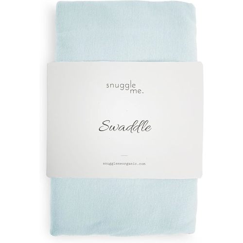 snuggle me Swaddle | Organic Cotton Swaddle Blanket (Bluebell)