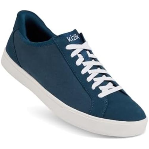 Kizik Slip On Sneakers: Irvine - Low-Profile, Stretch Canvas with Grippy Rubber Soles, Casual Shoes for Women & Men, Hands Free Convenience - Regular Width