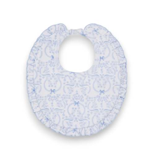 Kissy Kissy Delicate Blooming Bows Bib