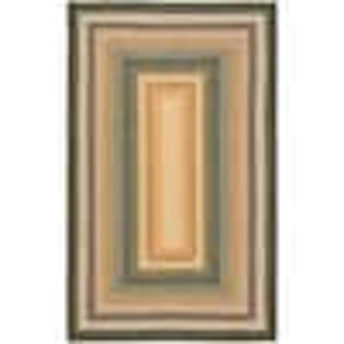 SAFAVIEH Braided Blue/Multi 8 ft. x 10 ft. Border Area Rug BRD308A-8