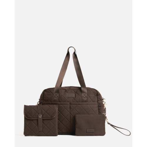 On the Go Nappy Bag Bundle - Chocolate