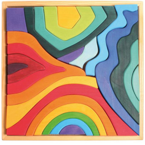 Grimm’s Four Elements Puzzle Blocks Set - Large