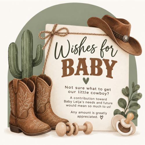 Wishes for baby Leija