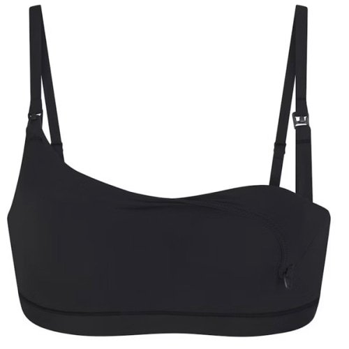 SKIMS FITS EVERYBODY MATERNITY NURSING SCOOP BRALETTE | ONYX |