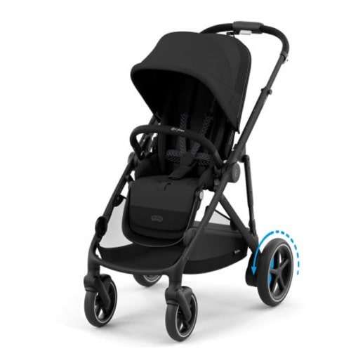 e-Gazelle S Stroller - Black/Moon Black