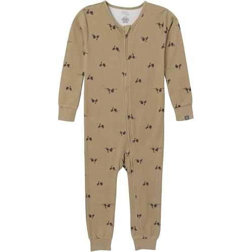Modern Moments by Gerber Baby Boys & Girls Hacci Footless Pajamas
