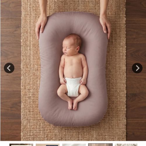 Little Manta Pastel Baby Lounger Nest