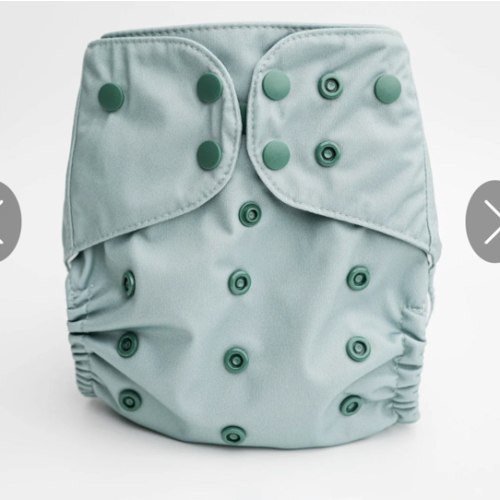 Luxe Pocket Cloth Diaper with Dual Inner Gussets and Athletic Wicking Jersey